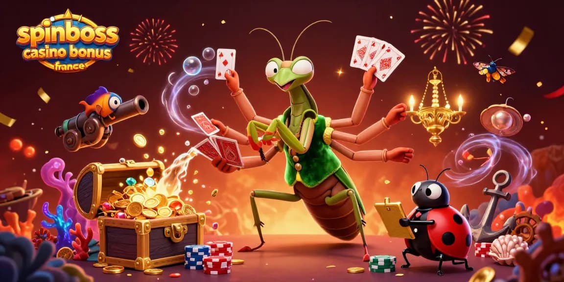 Découvrez le bonus SpinBoss casino France avec des jeux de casino, spin et cashback.