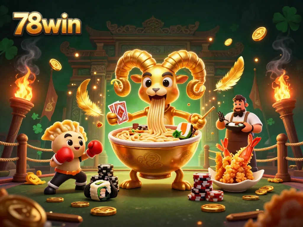 Experience thrilling games at 78win with an exciting 3D illustration of classic casino elements.